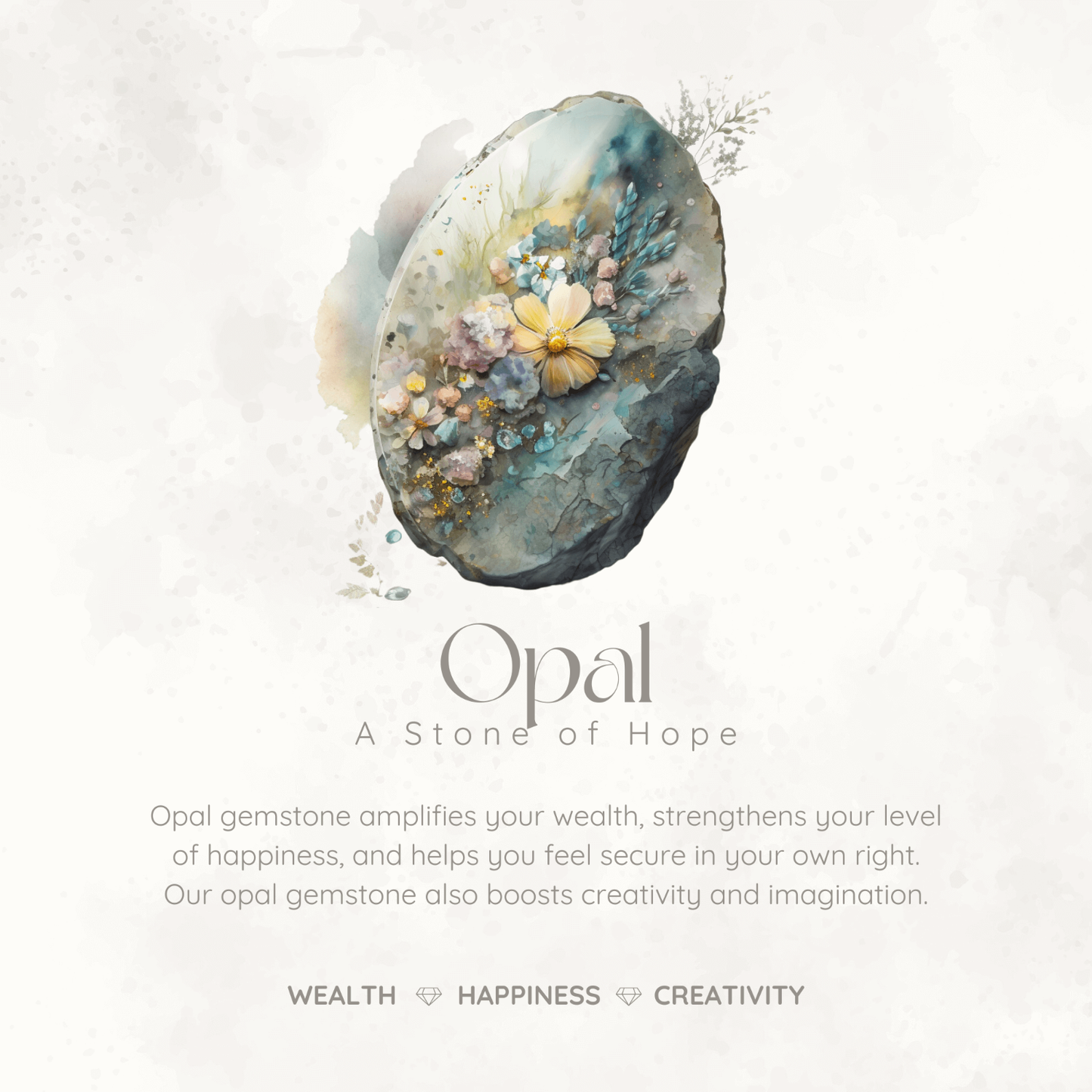 帝王蝶紫水晶蛋白石项链(黄金)