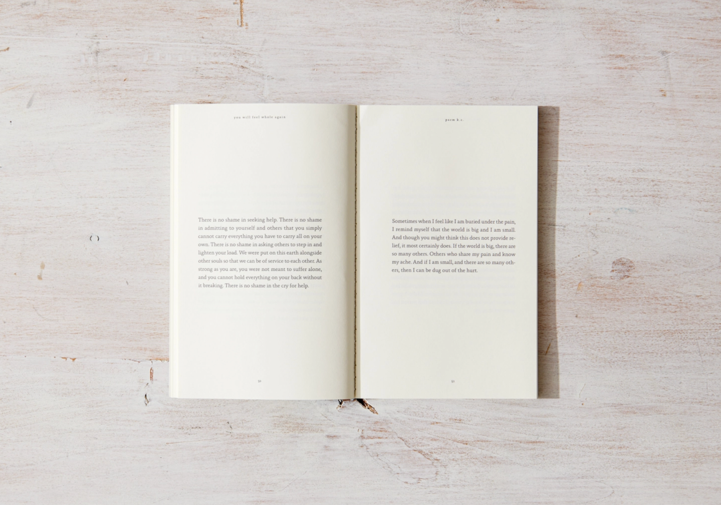 You Will Feel Whole Again ❤️🩹 book by Parm K.C.