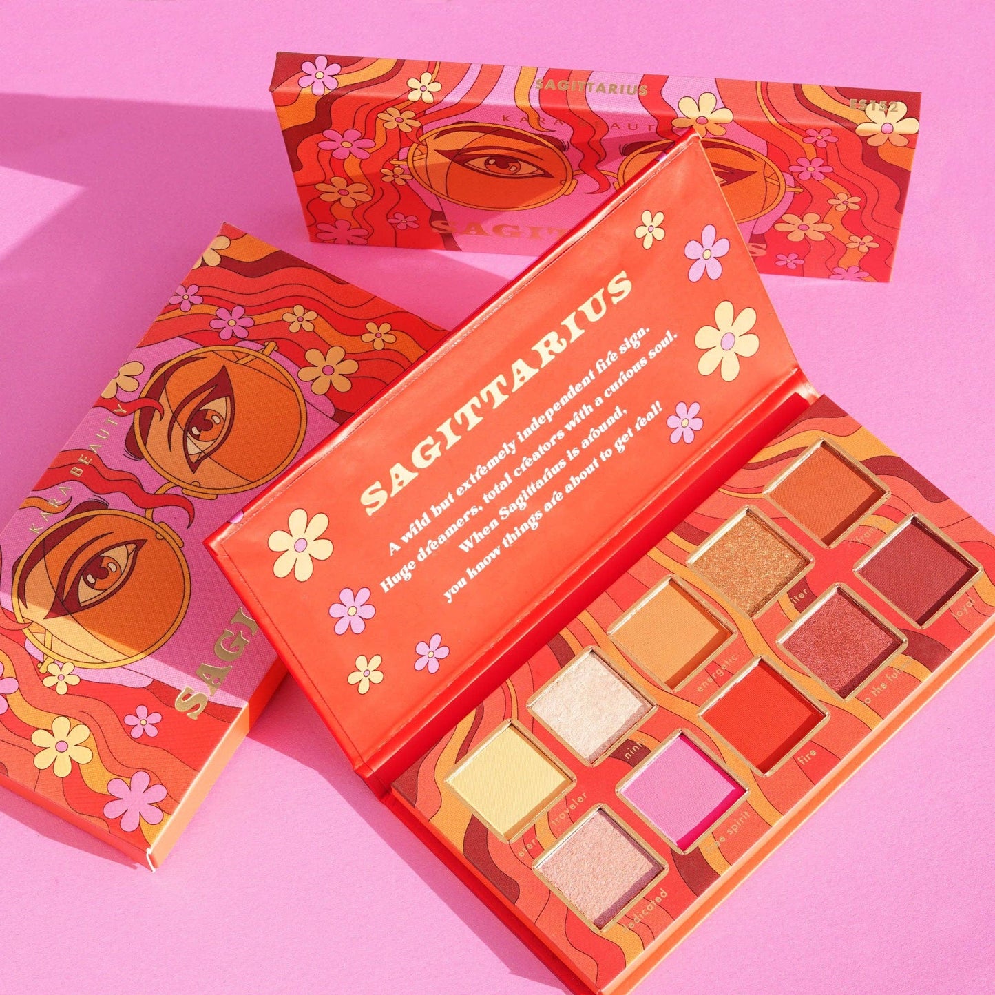 射手座入门套装项链 + 创意美妆盘 ✨ 星座