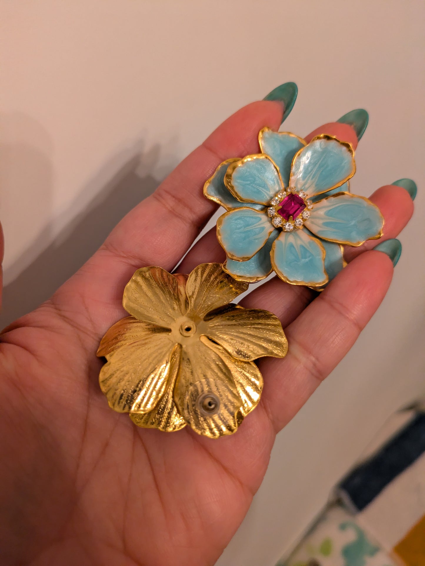 Jewel Box Florals in Sea