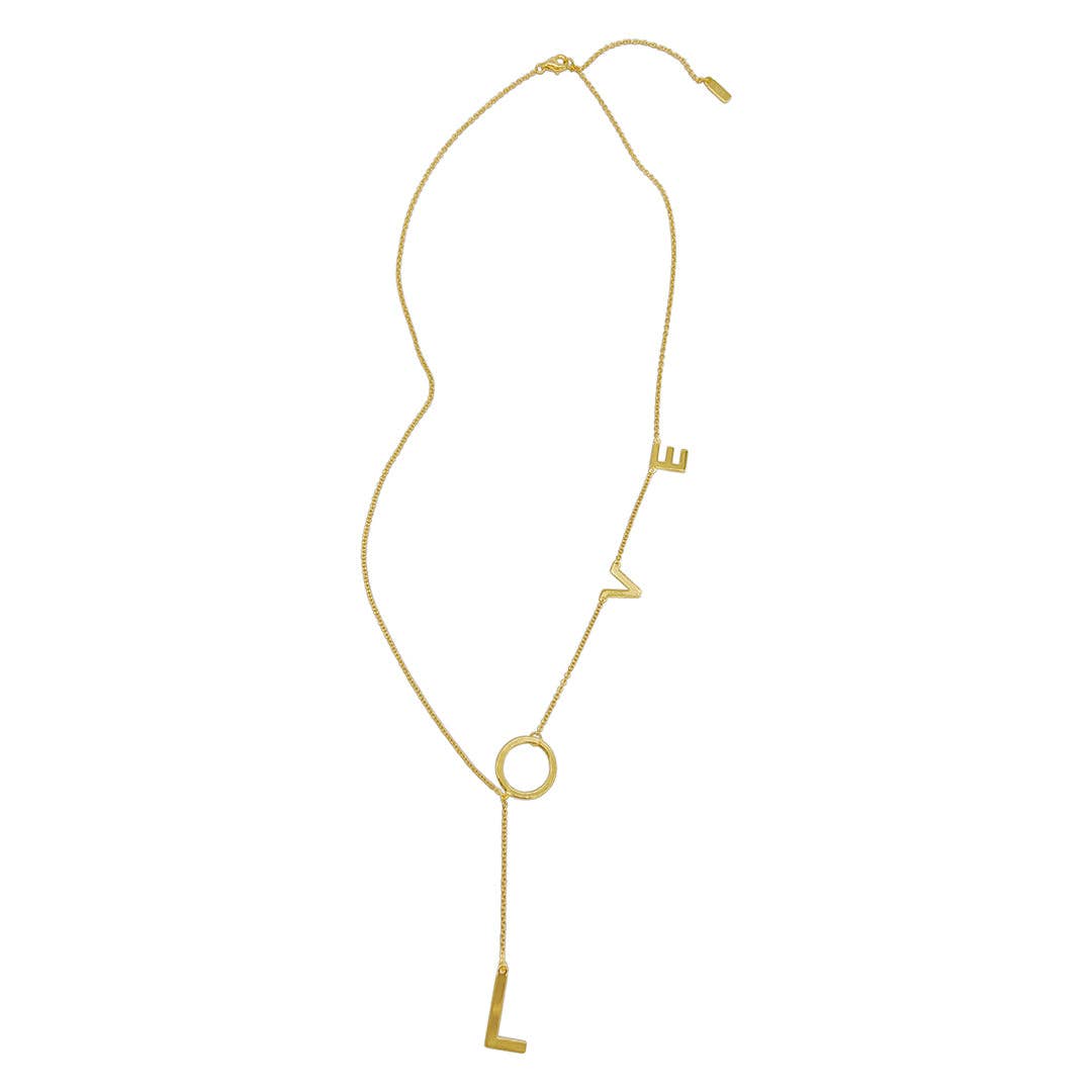 Collier Lariat Amour