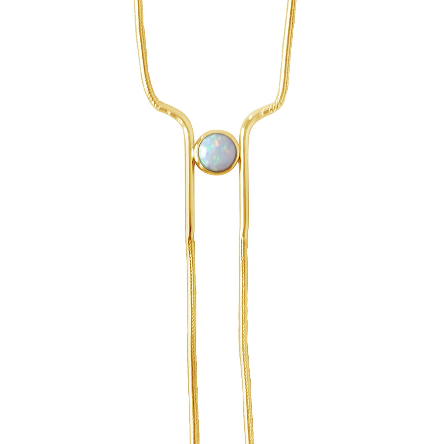 Ocean Drive Bolo- Opal- Gold