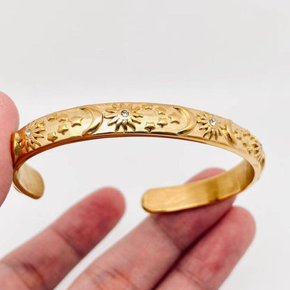 Manchette Céleste ★ Etoile Lune Soleil