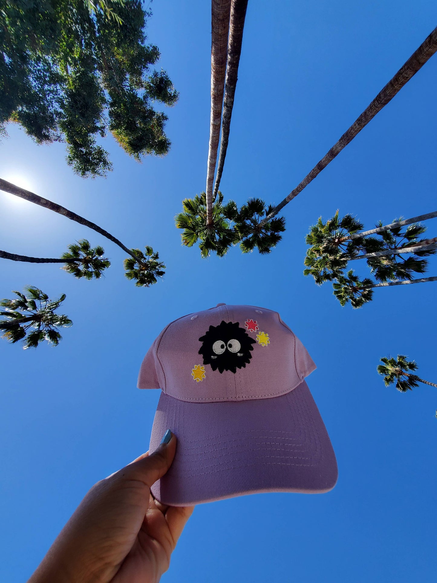 Soot Sprite Pastel Purple Hat