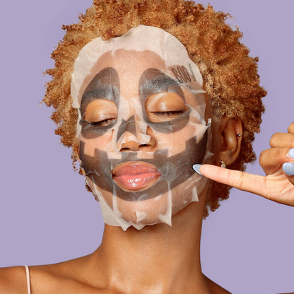 Pore-Refining Facial Mask Halloween Animated Ghost Mask