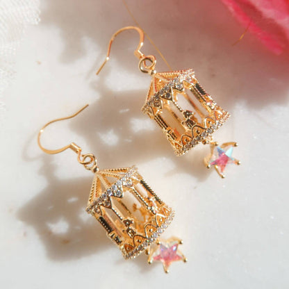 Fate Is a Cruel Lover Caraval Carousel Earrings