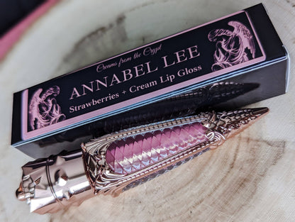ANNABEL LEE - Gloss à lèvres parfumé fraises et crème 💞 Édition Limitée