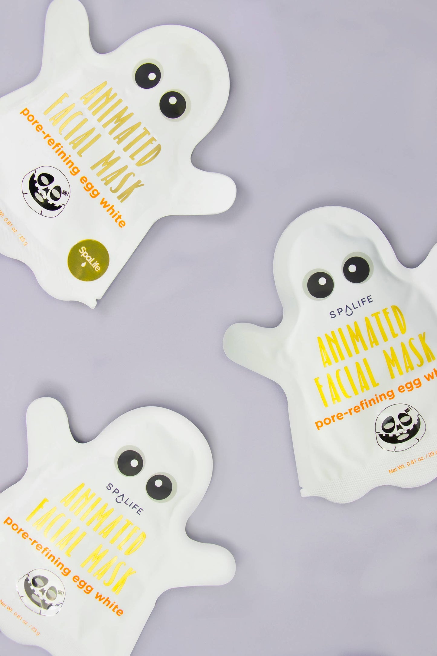 Pore-Refining Facial Mask Halloween Animated Ghost Mask