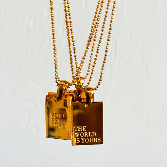 "The World is Yours" Empowerment Necklace