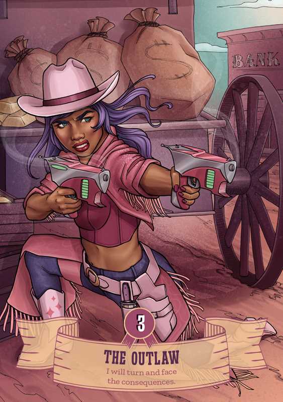 Cowgirls and Aliens Oracle by Ellie Grant