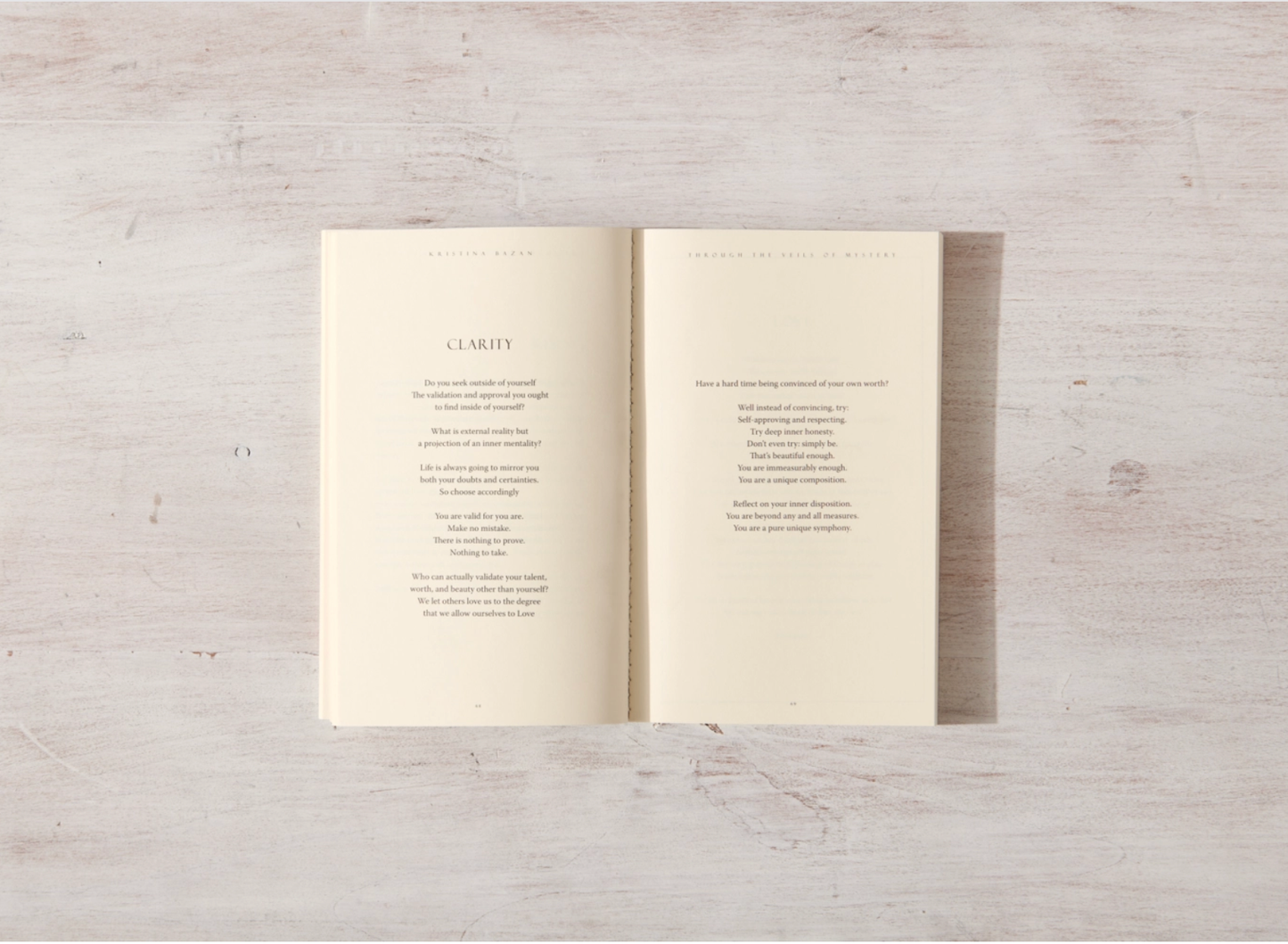 À travers les voiles du mystère ♡ Livre spirituel