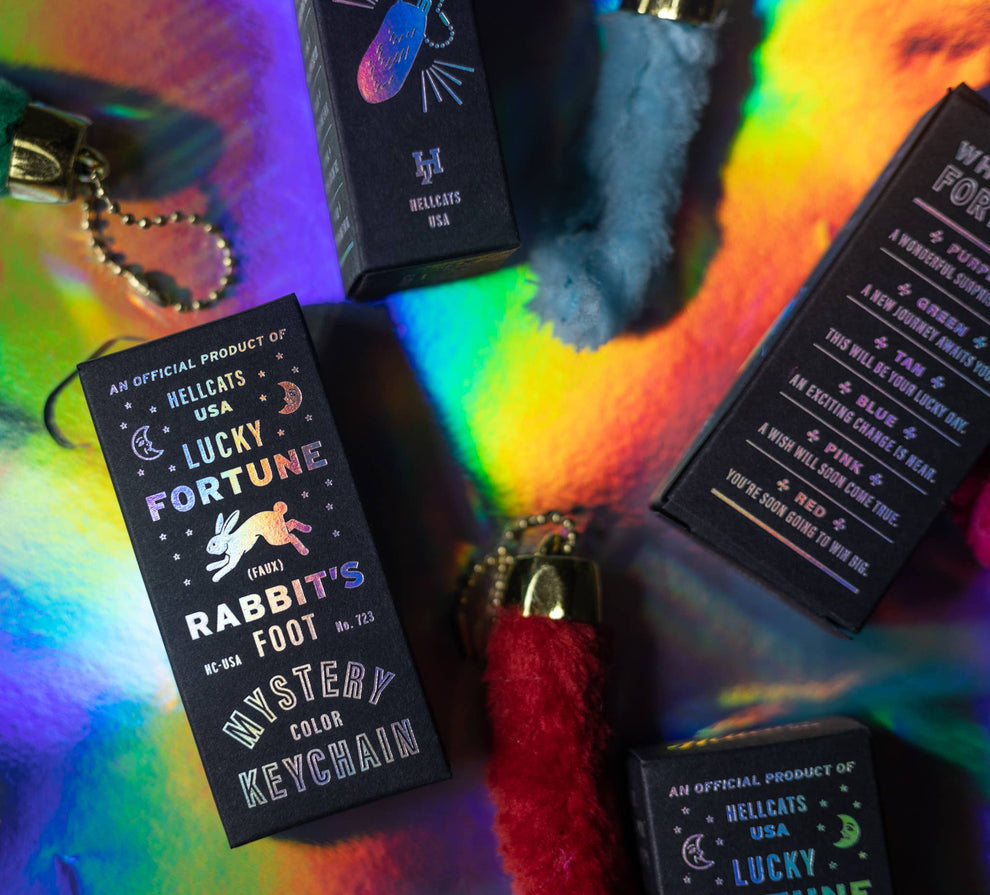 Mystery (Faux) Lucky Rabbit's 🐇 Foot Keychain – Inner Sanctum