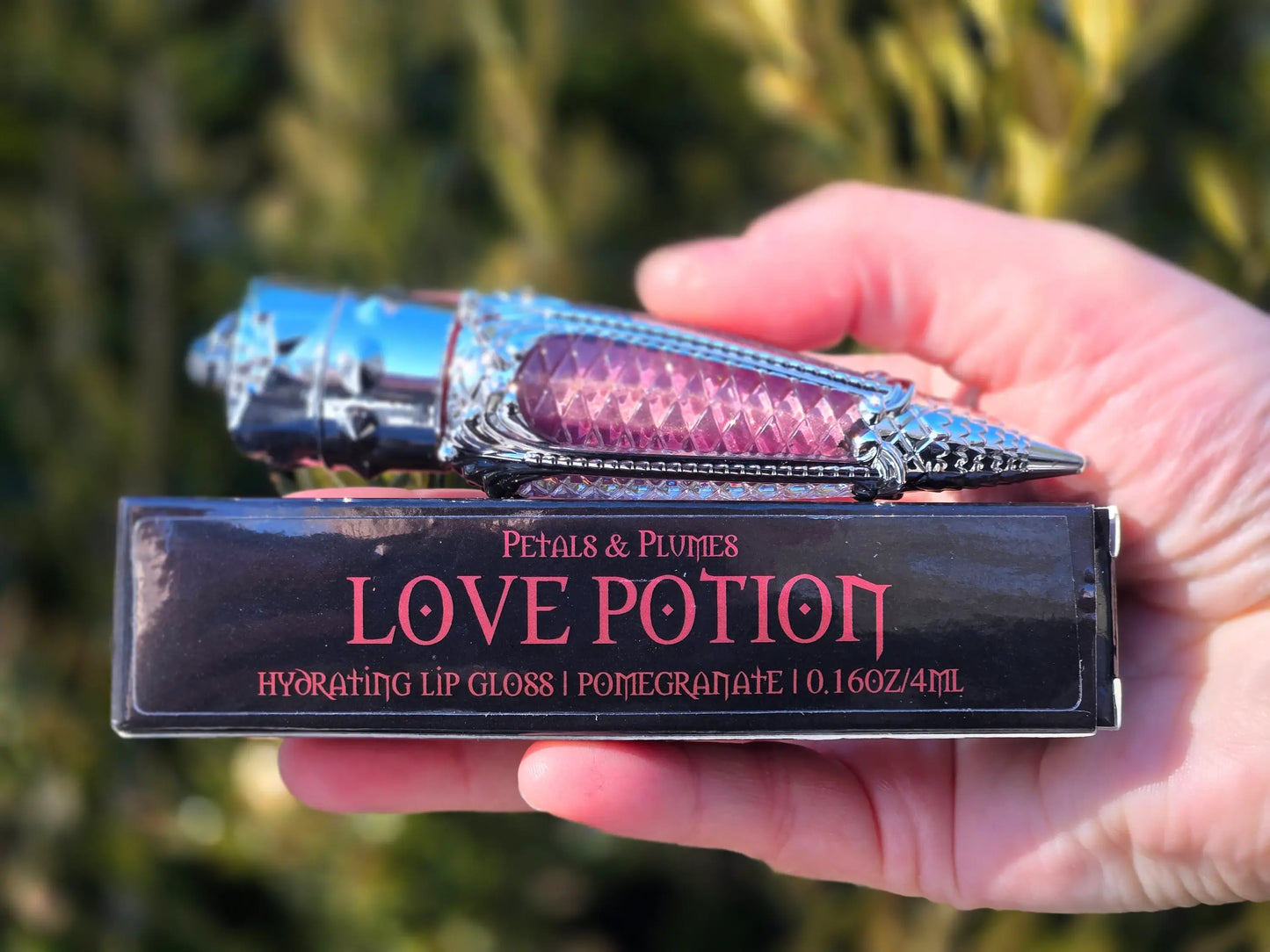 Love Potion Lip Gloss 💗 pomegranate 💗 rose gold