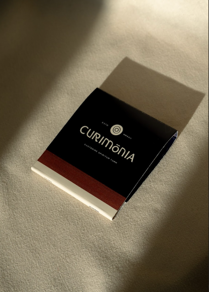 Curimonia Intention Matches Matchbook Meditation Guide