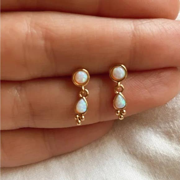 Opalito Charm Studs