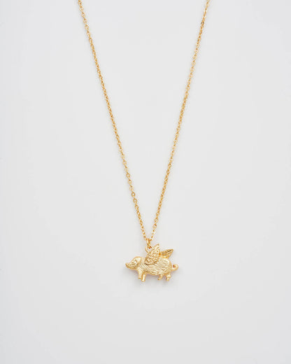 When Pigs Fly Necklace