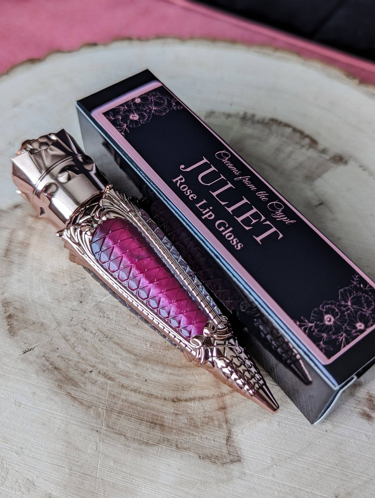 JULIET - Rose scented lip gloss 🌹 Limited Edition 🌹 Back in Stock
