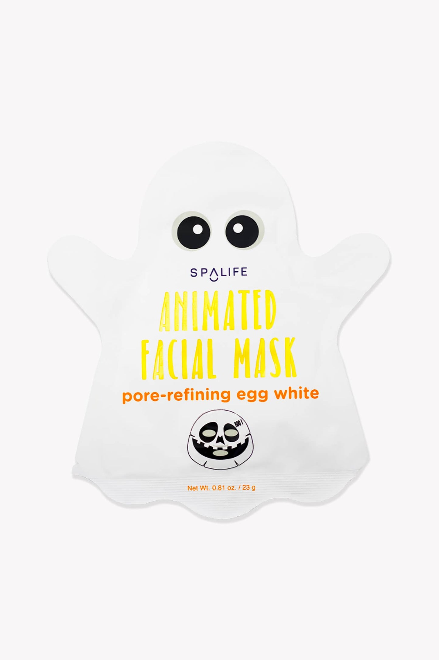 Pore-Refining Facial Mask Halloween Animated Ghost Mask