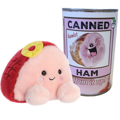 Canned Ham 🥪 Plush Gift Can w/Jokes