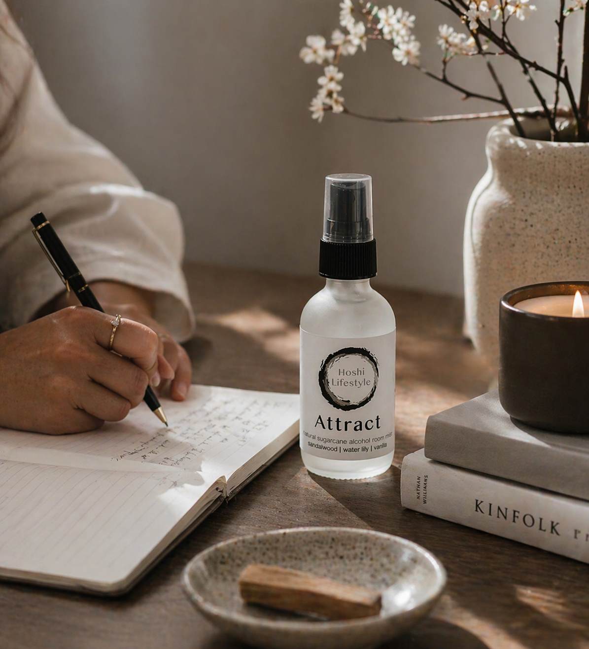 Attract Hand Poured Room Mist - 2oz Bottle