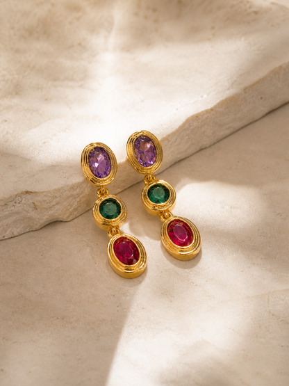 The Aura Drop Earrings