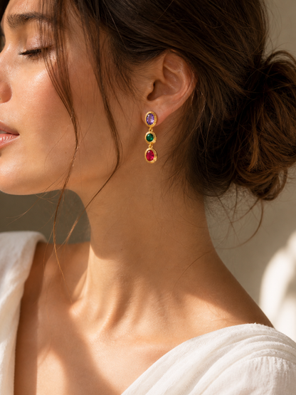 The Aura Drop Earrings