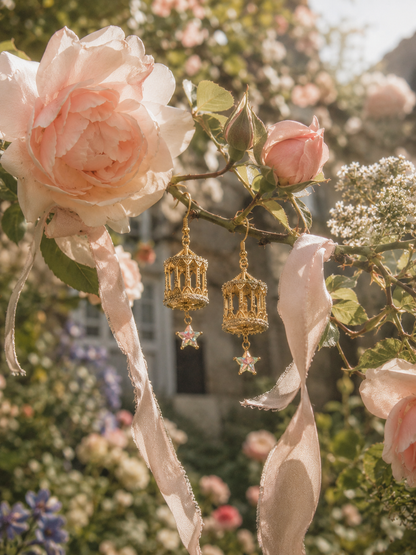 Fate Is a Cruel Lover Caraval Carousel Earrings