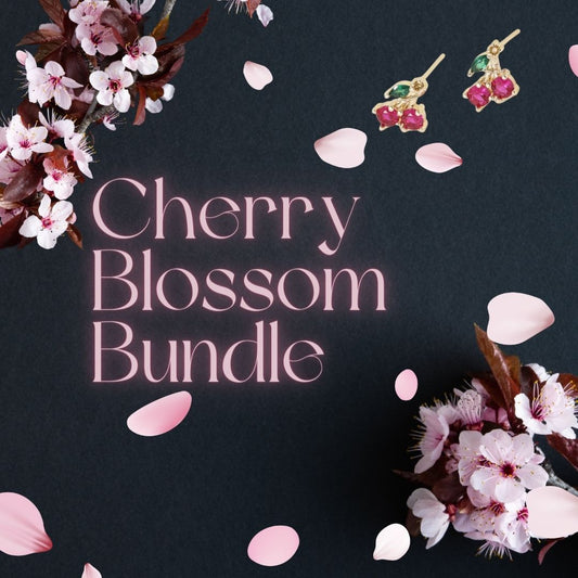🌸 Pack Fleurs de Cerisier 🌸 Huile de Parfum + Boucles d'Oreilles
