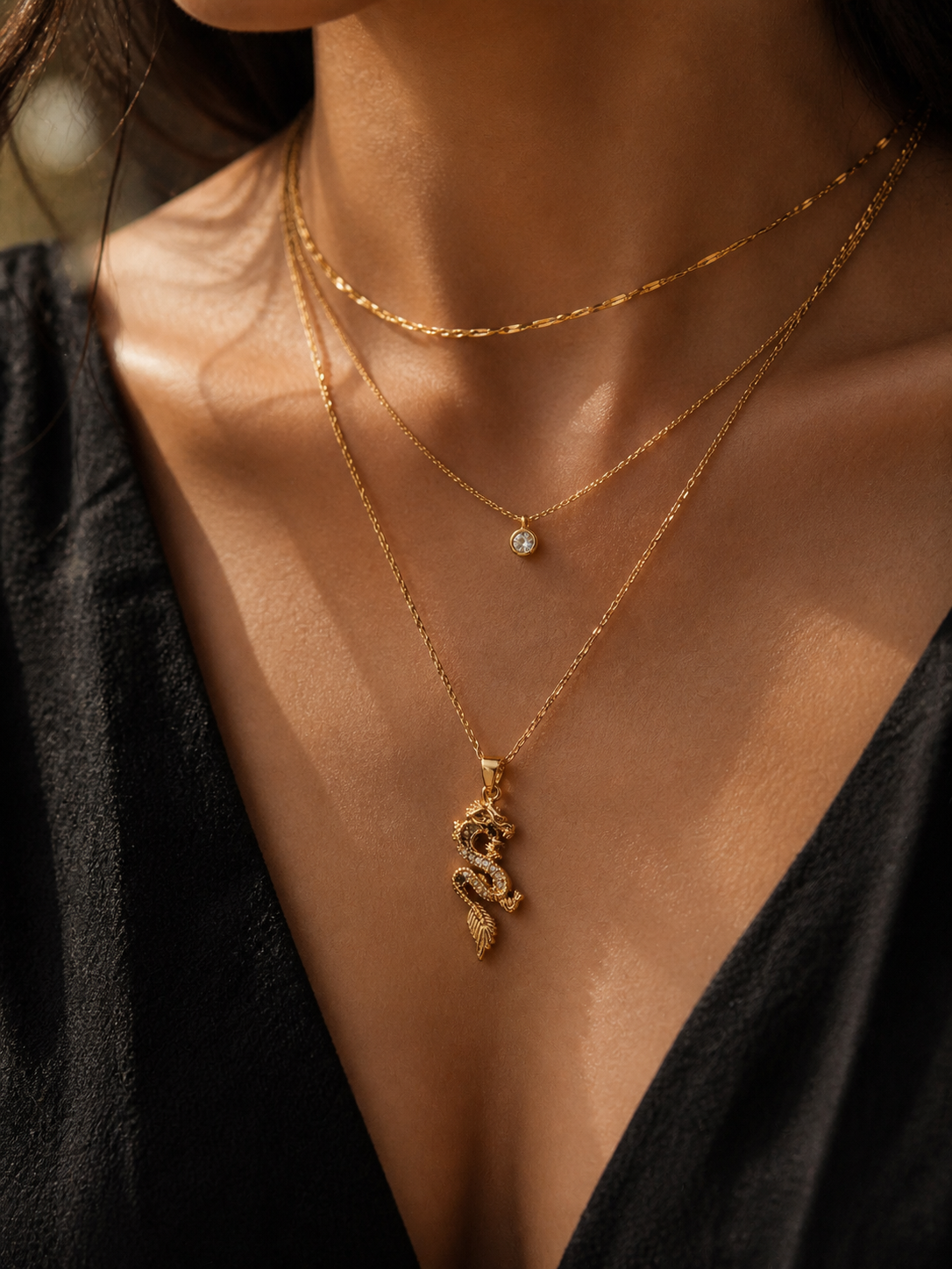 The Dancing Dragon Pendant