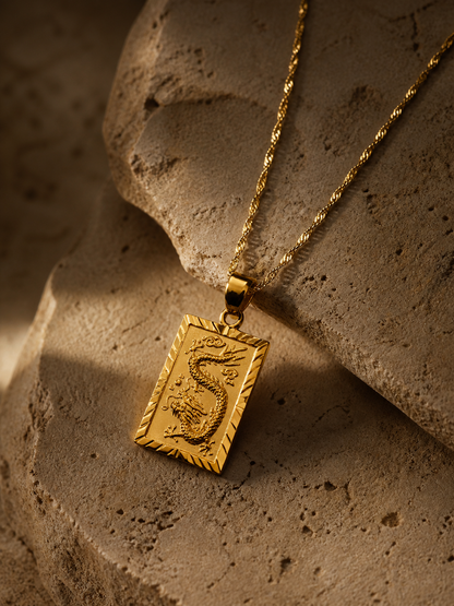 The Dragon Tablet Necklace