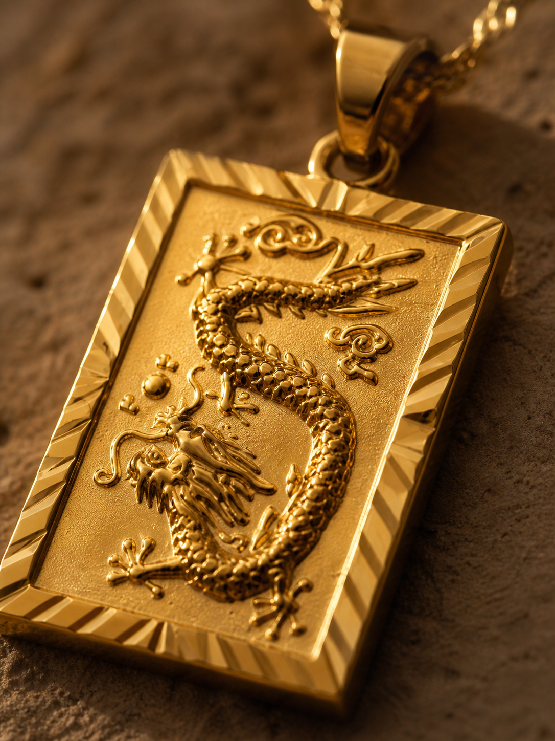 The Dragon Tablet Necklace