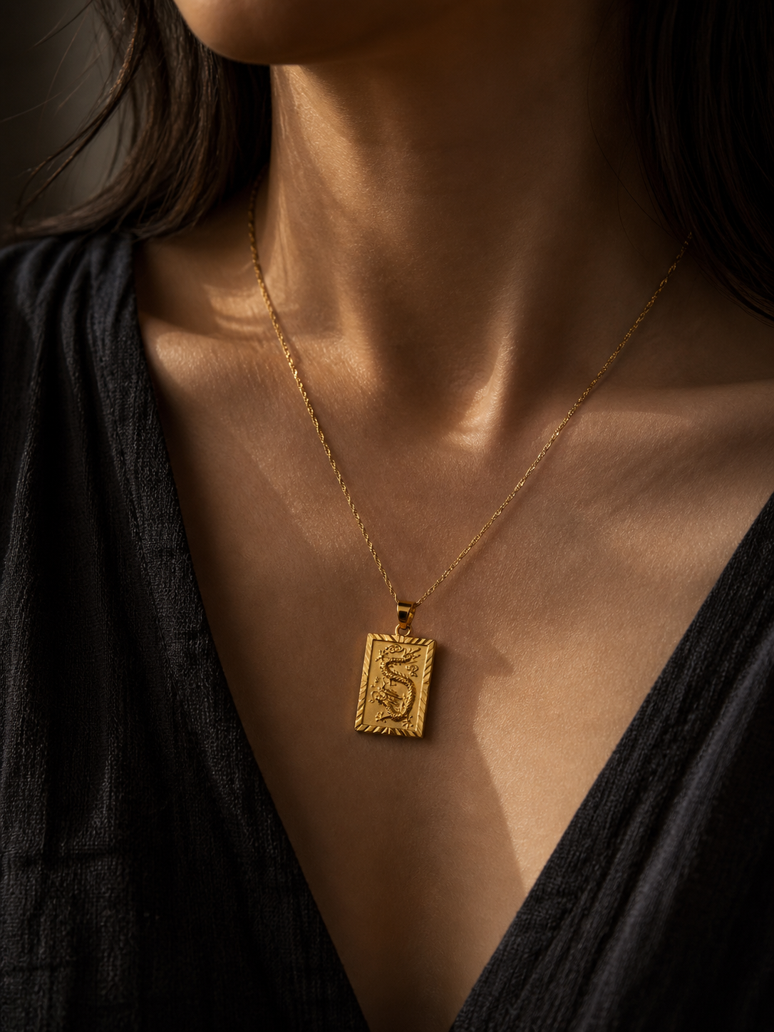 The Dragon Tablet Necklace