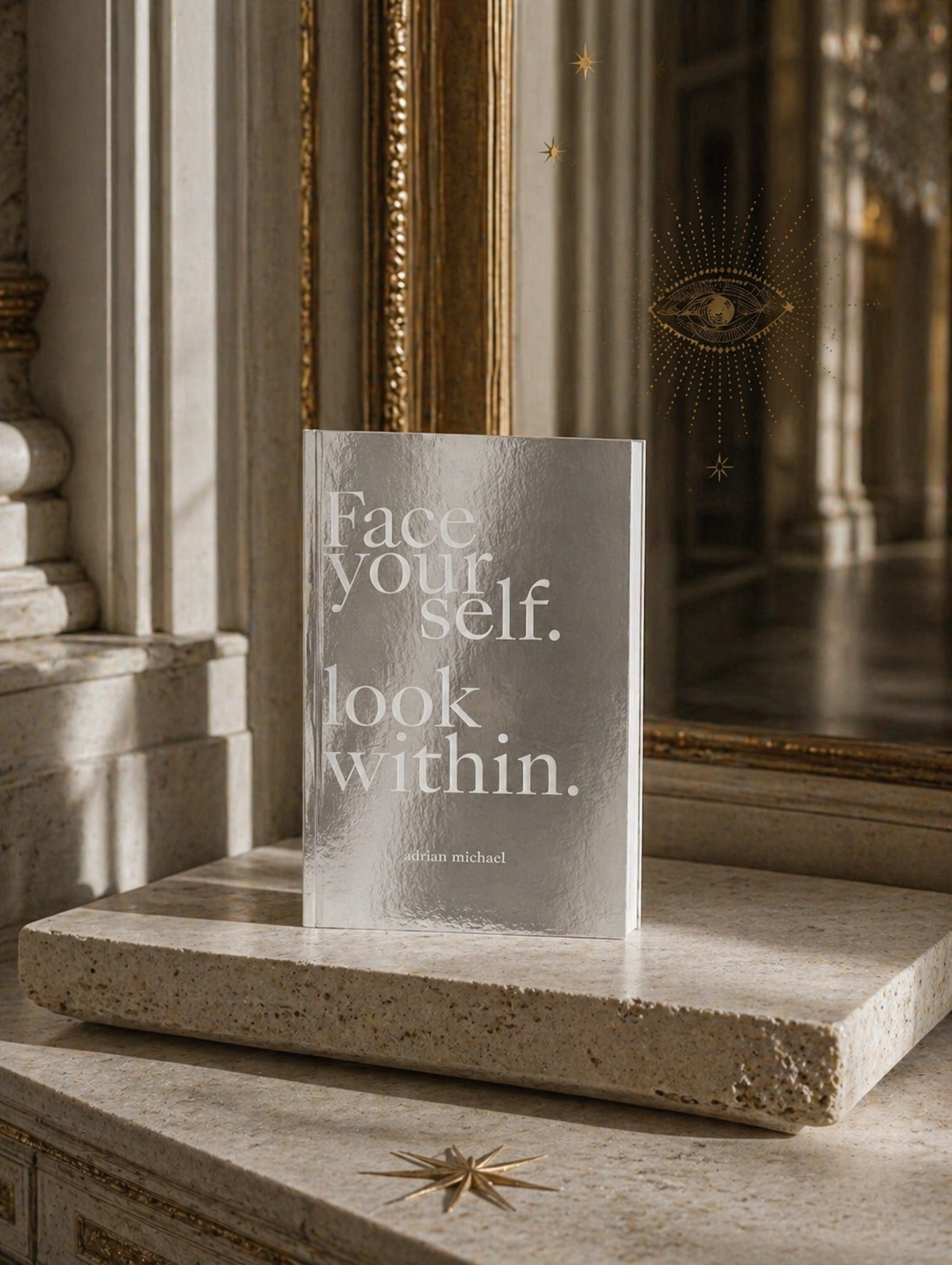 面对自己。审视内心✨ 作者：Adrian Michael