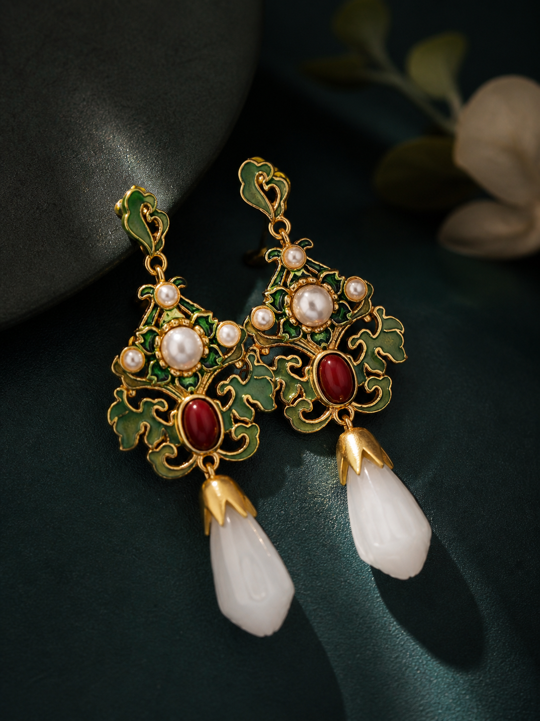 The Jade Empress Earrings