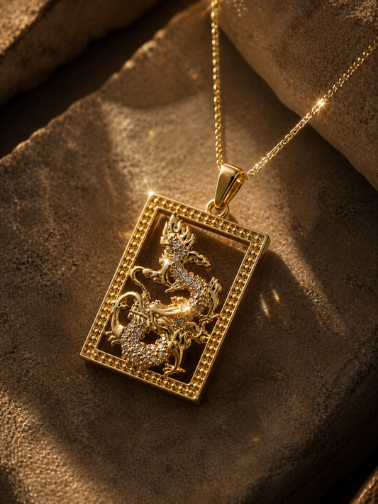 Jeweled Dragon Talisman