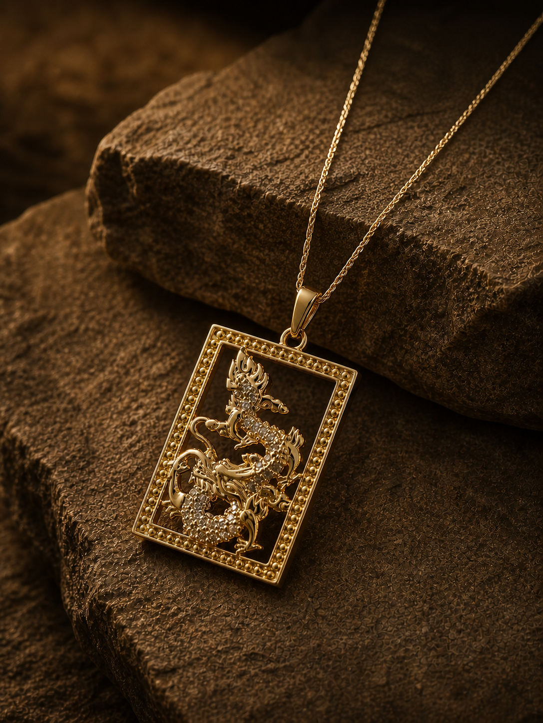 Jeweled Dragon Talisman