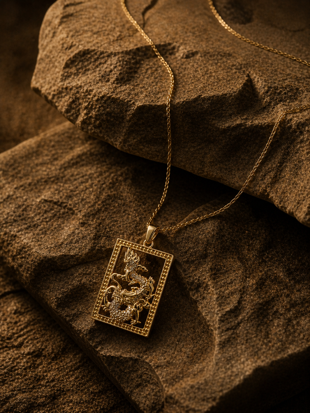 Jeweled Dragon Talisman