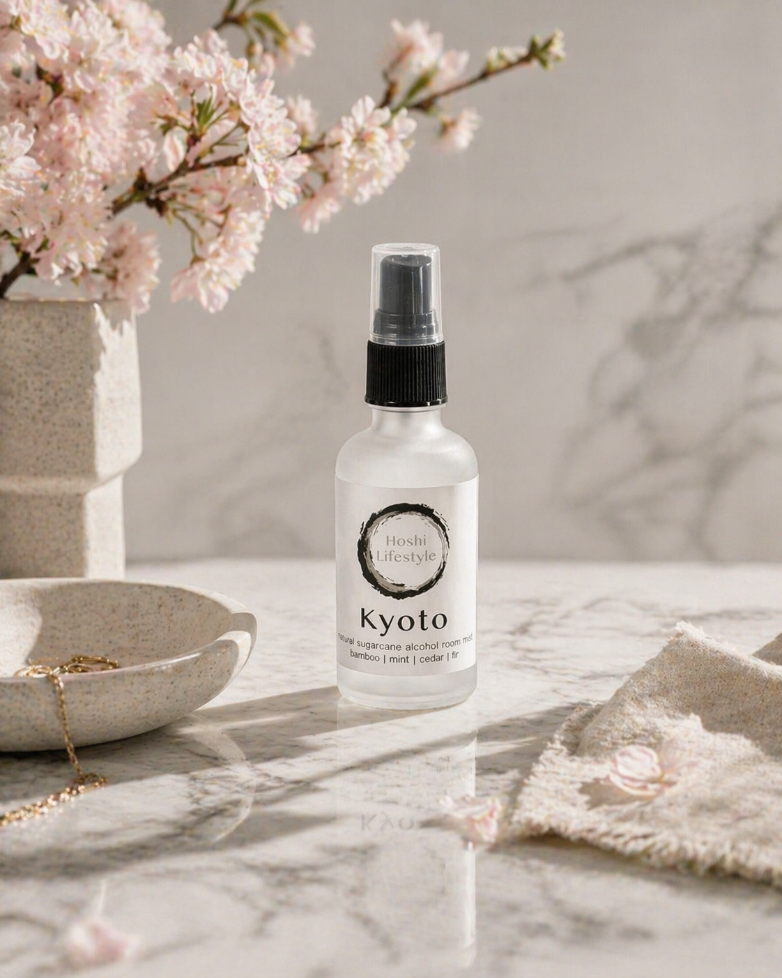 Kyoto Hand Poured Room Mist - 2oz Bottle