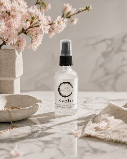 Kyoto Hand Poured Room Mist - 2oz Bottle