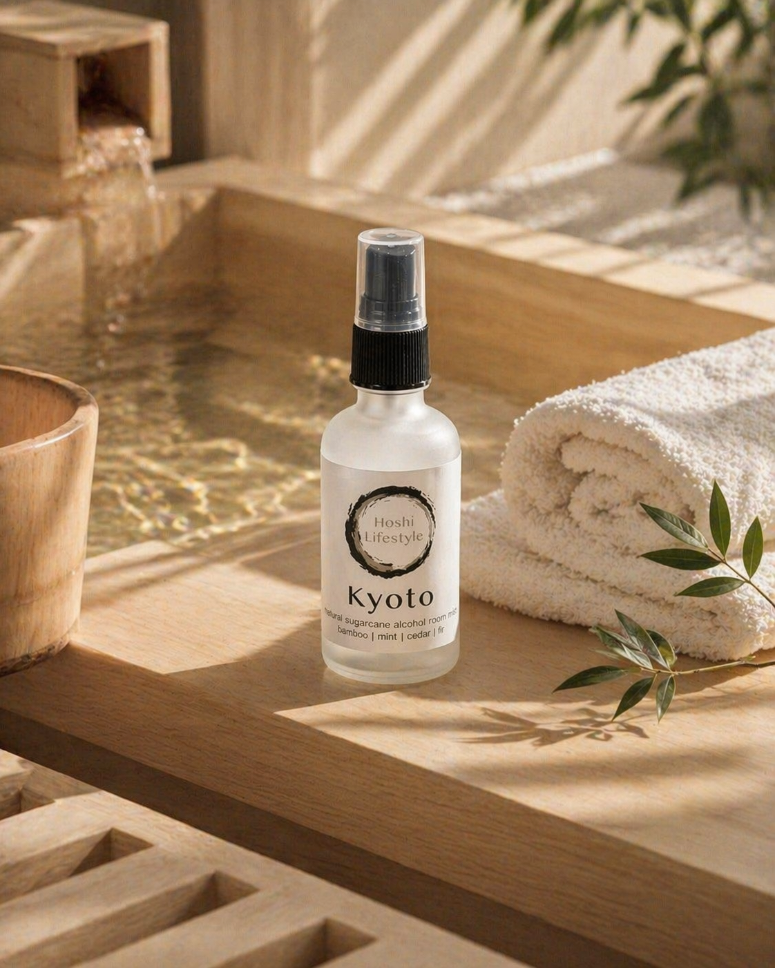 Kyoto Hand Poured Room Mist - 2oz Bottle