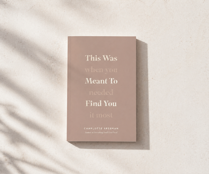 C'était destiné à vous trouver (quand vous en aviez le plus besoin) ✨ Livre de Charlotte Freeman