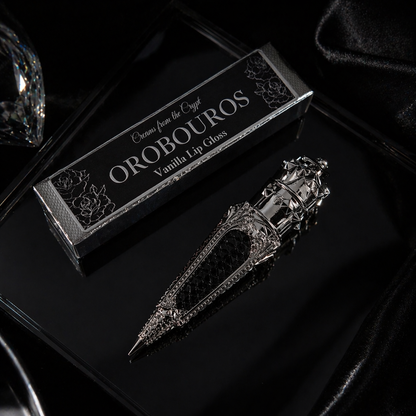 OROBOUROS (Silver Edition) 🖤 Black french vanilla lip gloss 🖤  Back in Stock