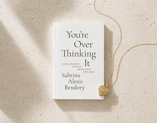 You're Overthinking It ✦ Book by Sabrina Alexis Bindery ✦  Back In Stock