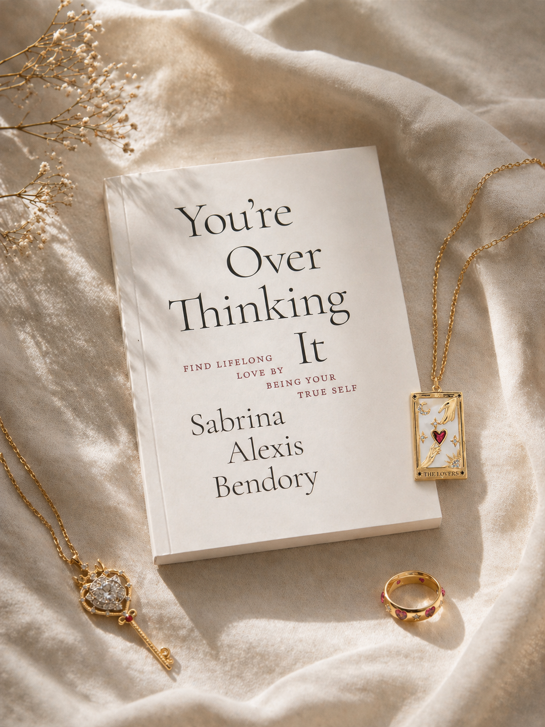You're Overthinking It ✦ Book by Sabrina Alexis Bindery ✦  Back In Stock