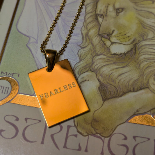 "Fearless" Empowerment Necklace