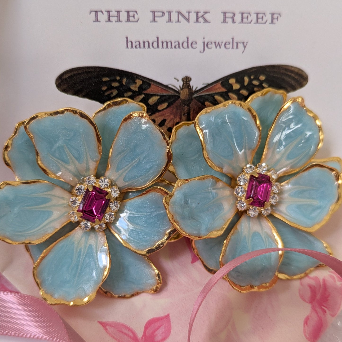 Jewel Box Florals in Sea