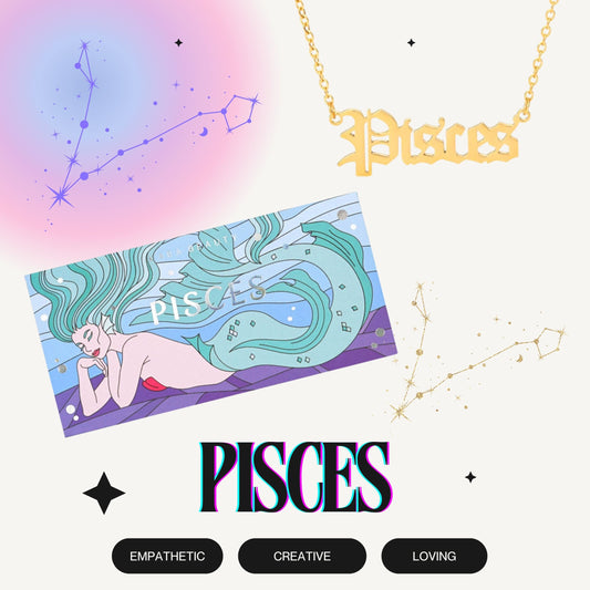 Pisces STARTER KIT Necklace + Creative Beauty Palette ✨ Zodiac