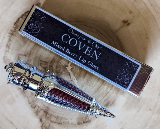 COVEN ✨ Dark Mauve mixed berry lip gloss ✨ Restocking Soon