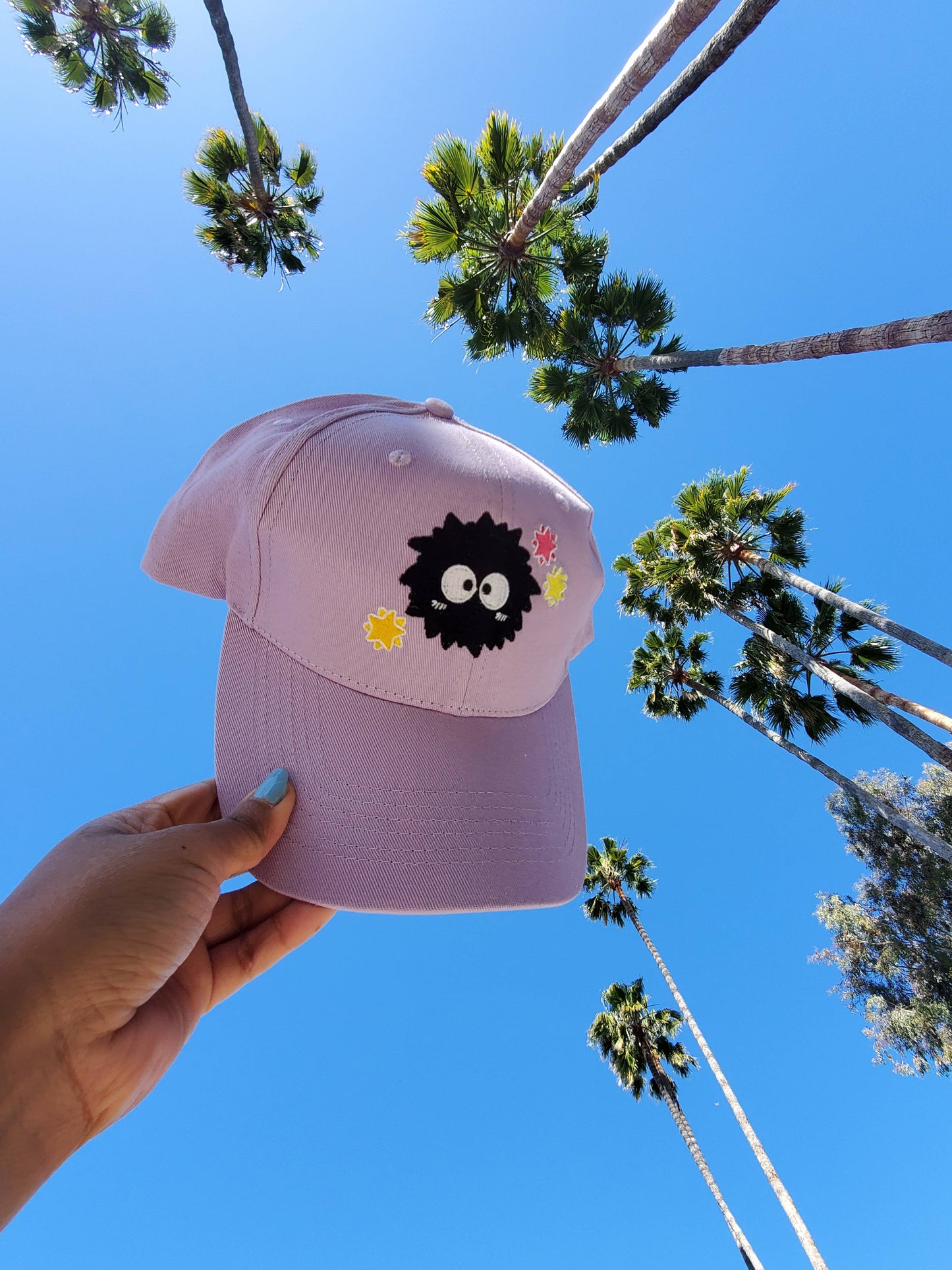 Soot Sprite Pastel Purple Hat