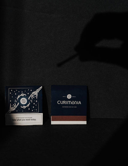 Curimonia Intention Matches Matchbook Meditation Guide